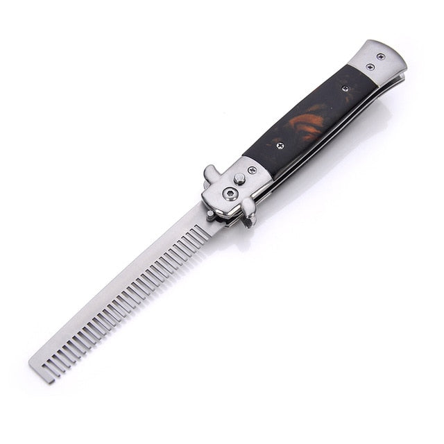 Stainless Steel Foldable Comb