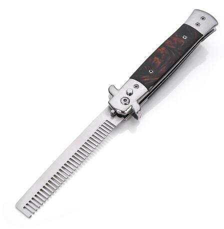 Stainless Steel Foldable Comb