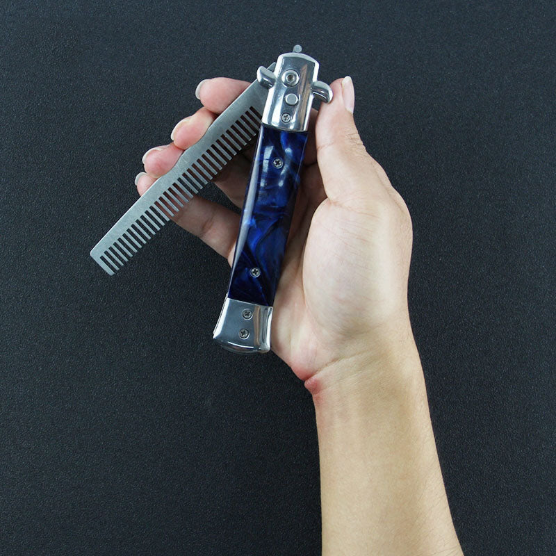 Stainless Steel Foldable Comb