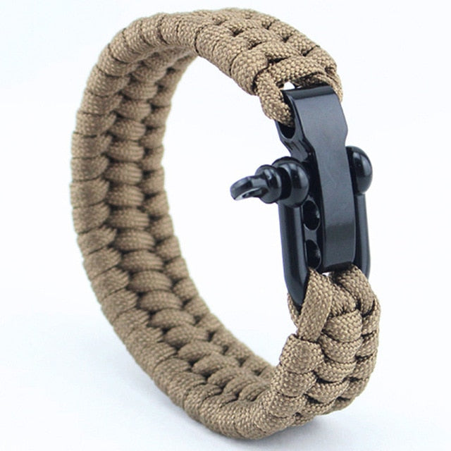 Handsugly Paracord Bracelet w/ Shackle