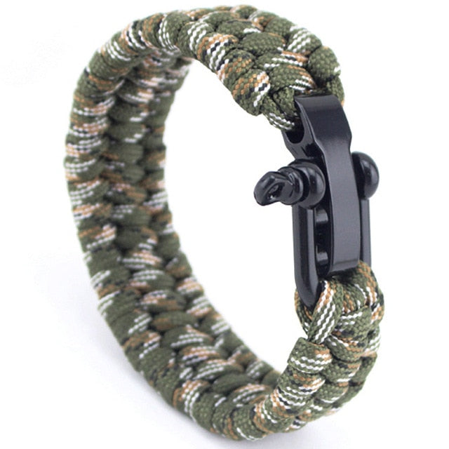 Handsugly Paracord Bracelet w/ Shackle