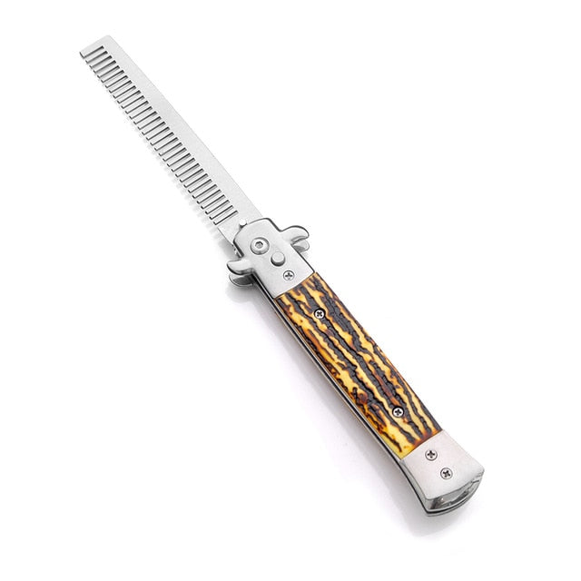 Stainless Steel Foldable Comb