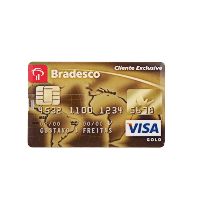 Stealth Credit Card USB Flash Drive