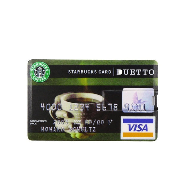 Stealth Credit Card USB Flash Drive