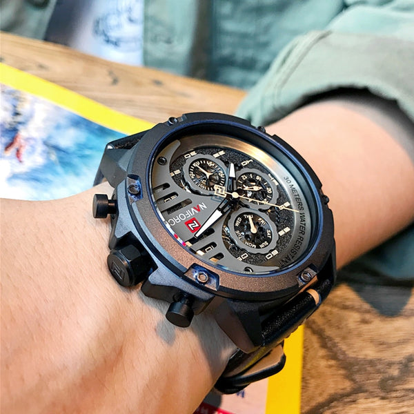 Large Face Sports Watch