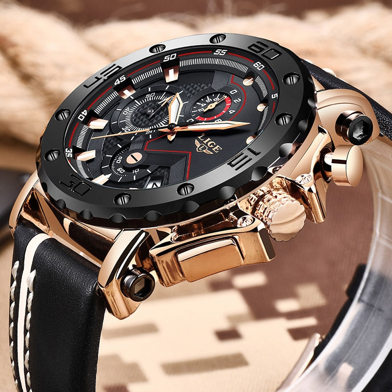 Luxury Large Face Chronograph