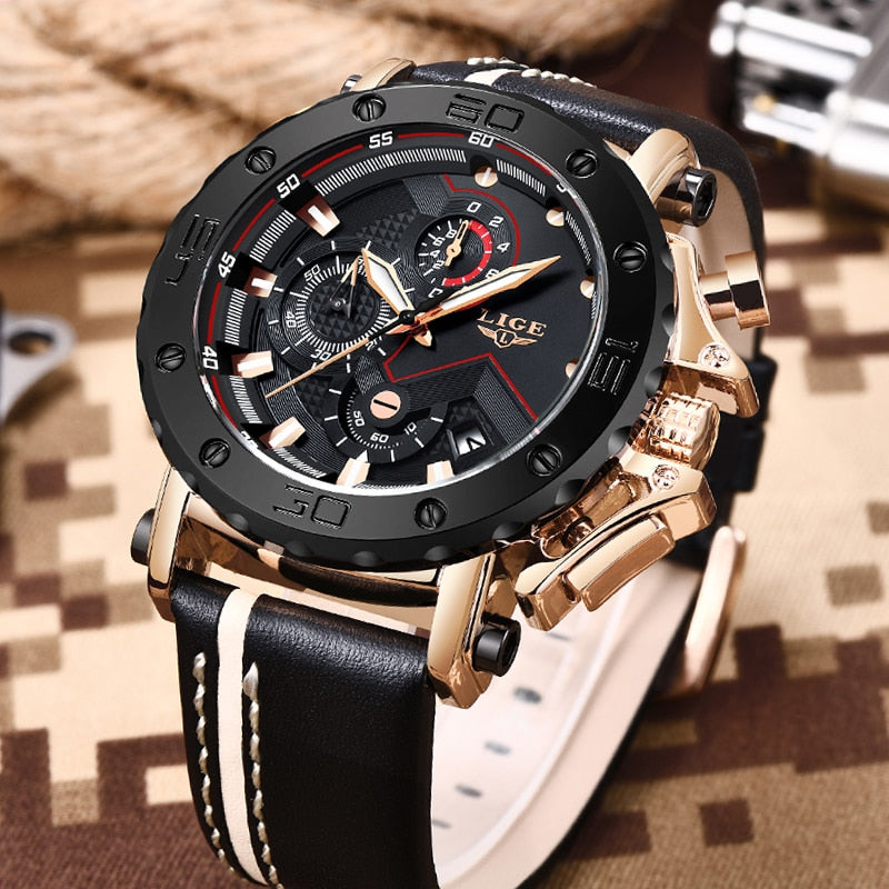 Luxury Large Face Chronograph