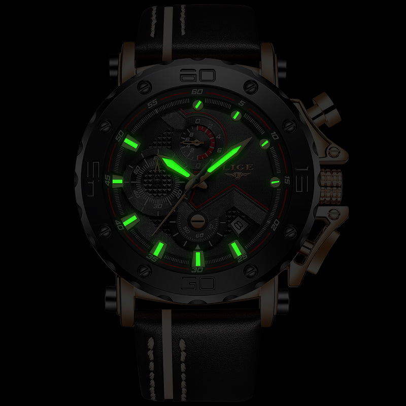 Luxury Large Face Chronograph
